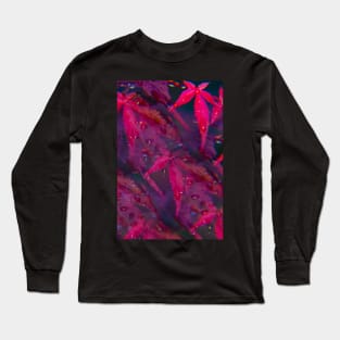 Japanese maple, or Acer, shot through a prisma Long Sleeve T-Shirt